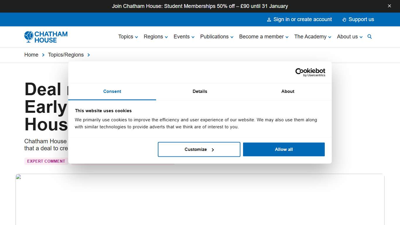 Deal reached on TikTok: Early analysis from Chatham House experts Chatham House – International Affairs Think Tank